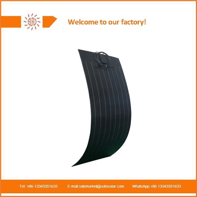 Daļēji elastīgs saules panelis