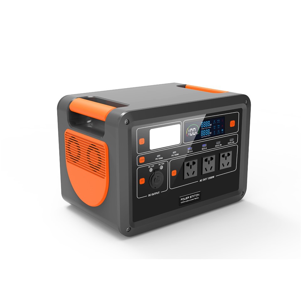 Pārnēsājama elektrostacija 1200W